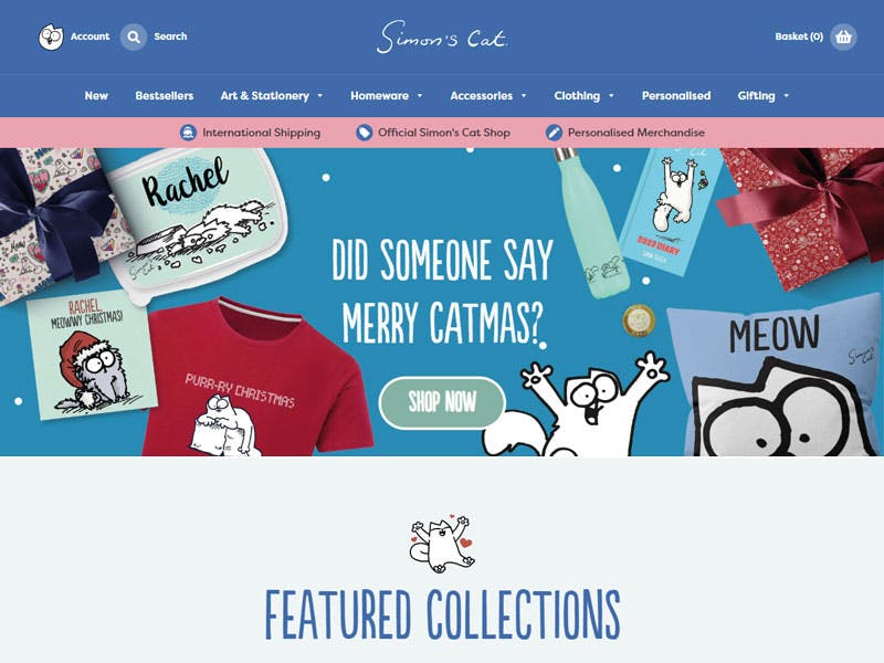 Simons Cat Webshop